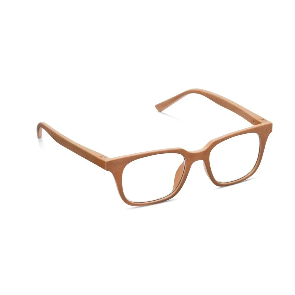 NEW Tan Linden Peepers Blue light Filter Readers +2.75